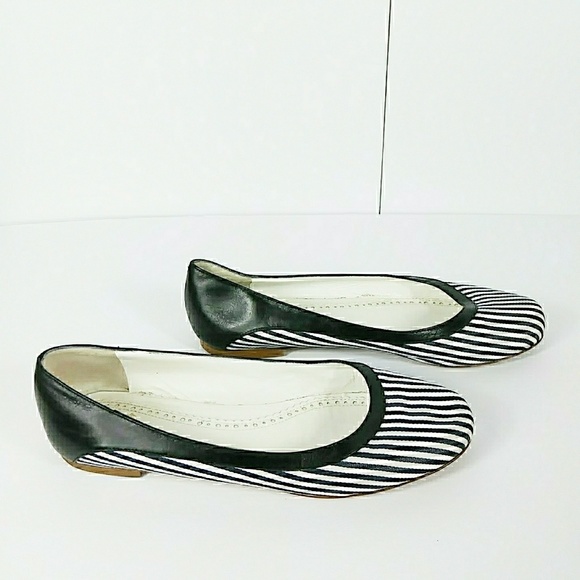 Brooks Brothers Shoes - Brooks Brothers Made in Italy Leather Navy Flats